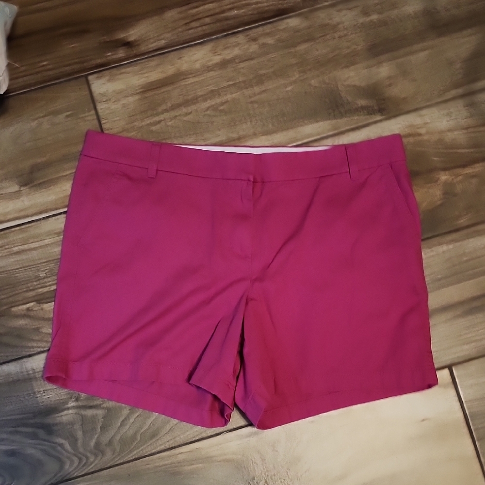 J. Crew Magenta Women's Bermudas